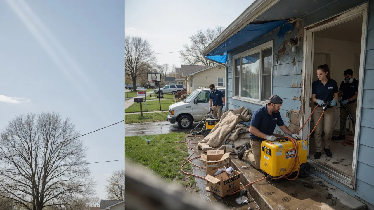 Basement Flood Cleanup in Holly, MI near me